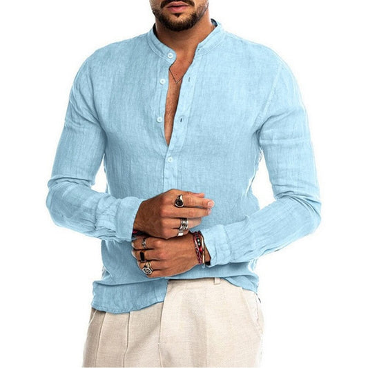 Camisa de Lino Elegance