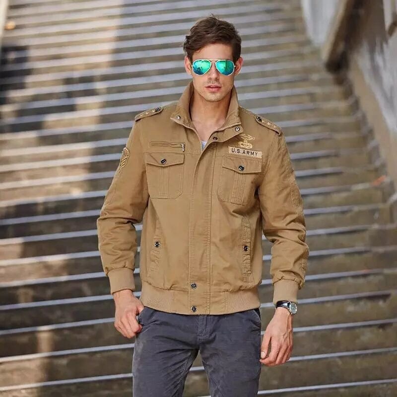 Chaqueta Masculina Aviador