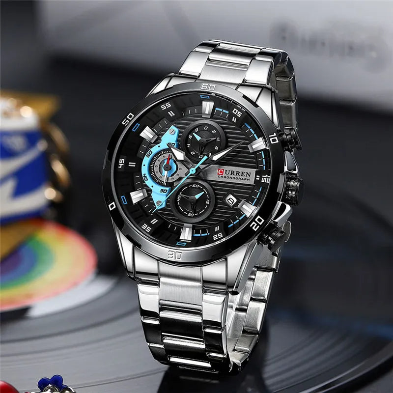 Sobre el Producto - Reloj Curren 8402 de Lujo para hombre