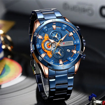 Sobre el Producto - Reloj Curren 8402 de Lujo para hombre