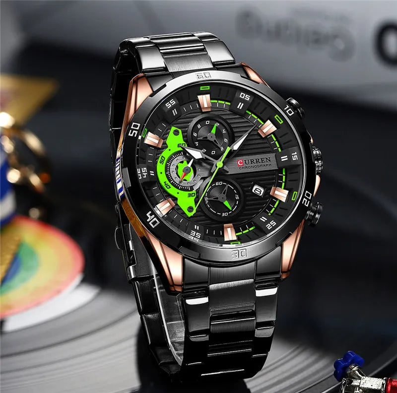 Sobre el Producto - Reloj Curren 8402 de Lujo para hombre